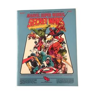 Marvel Super Heroes Secret Wars MHSP1 RPG Adventure Module 1984 TSR Jeff Grubb